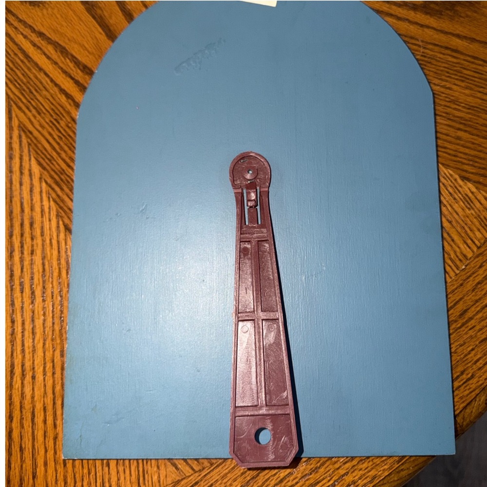 Vintage 1988 Country‎ Geese This Kitchen Memo Holder Cork Board Blue Farmhouse - Picture 2 of 7